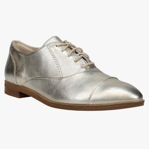 Cole Haan Women's The Go-to Arden Oxford Gold Metallic 8.5